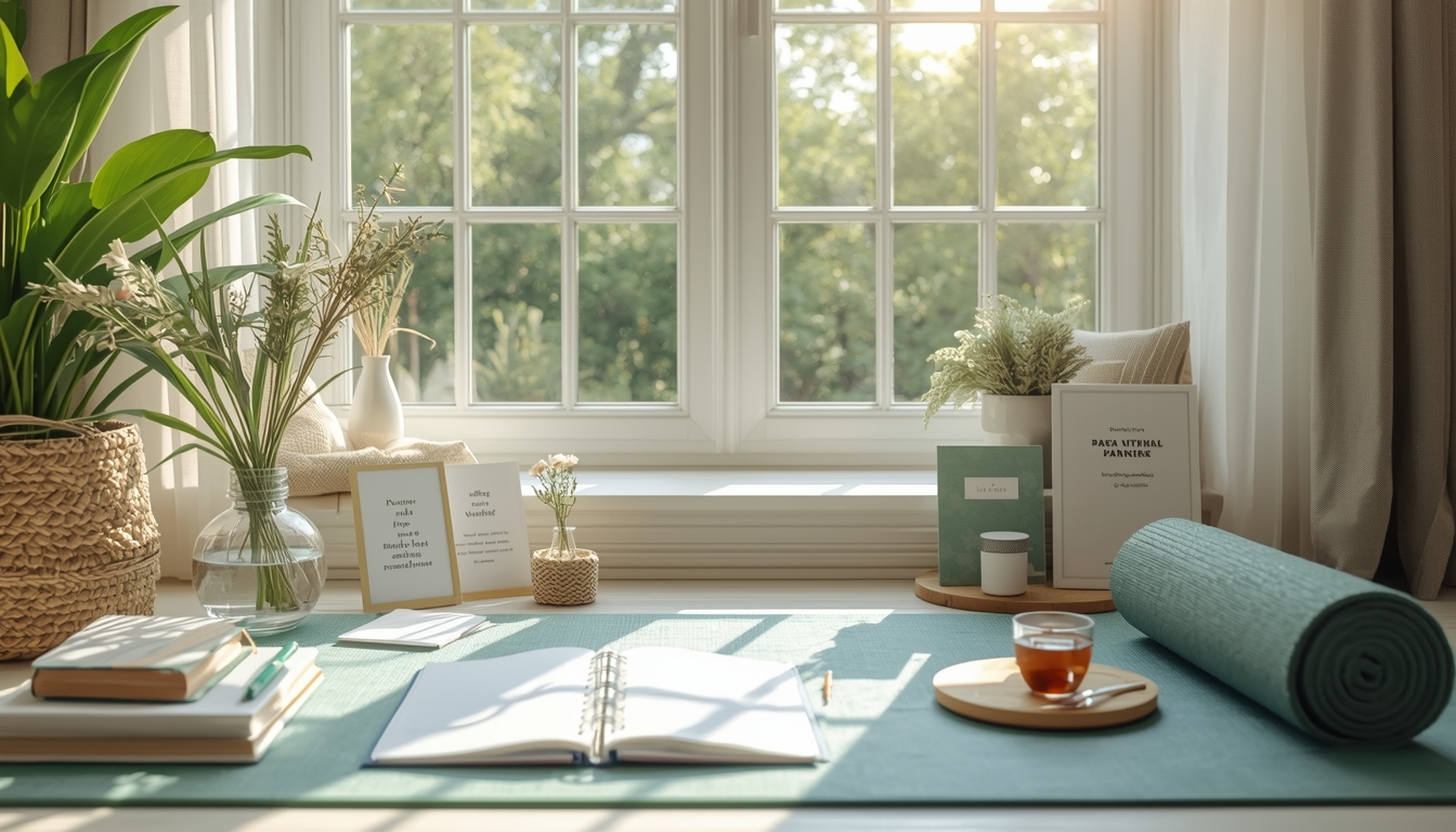 Ryxanordclixarem wellbeing morning ritual scene for vitality planning